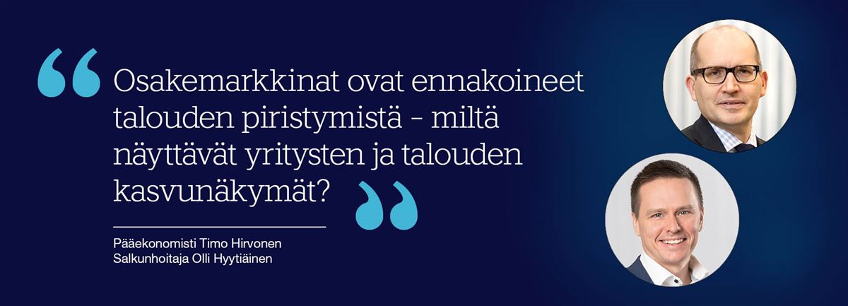 Timo Hirvonen ja Olli Hyytiäinen